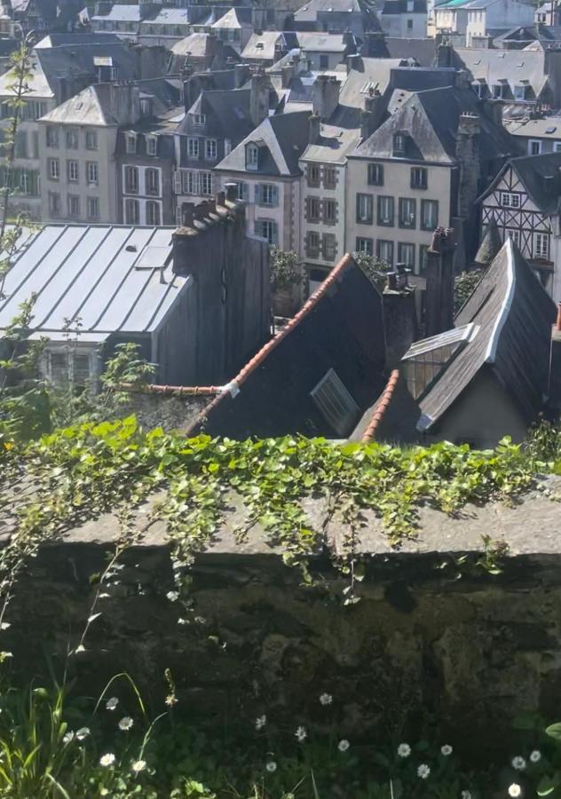 Cosy Et Jardin Panoramique Appartement Morlaix Buitenkant foto